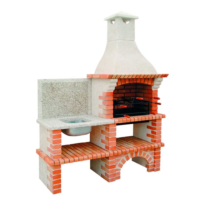 barbecue brique du portugal avec evier ce3050pf