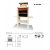 barbecue contemporain de jardin cs6050f