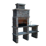 Barbecue Pierre Reconstituee avec Evier 