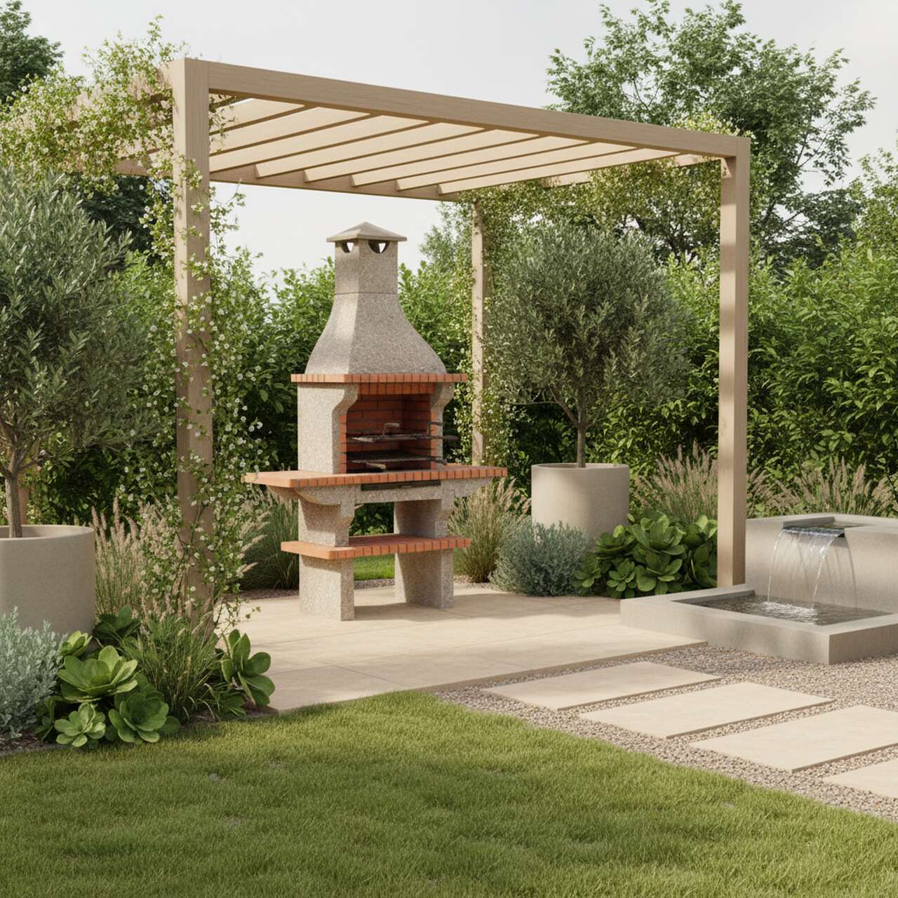 CE2000F Garden Barbecue Kit