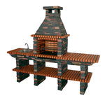 barbecue en pierre avec evier 