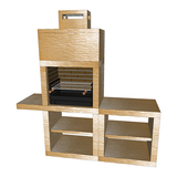 Modern Barbecue with Sink AV45M