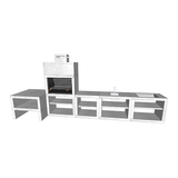 Modern Barbecue with MAXIMUS 100 cm AV125B