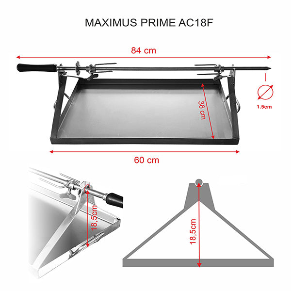 Rôtissoire MAXIMUS PRIME installée
