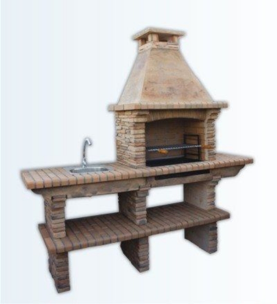 Picture of Cast Stone BBQ Design PR4040F