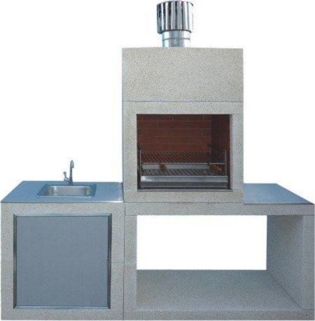 Picture of Modern Barbecue with Sink AV811F