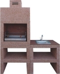Picture of Modern Barbecue with Sink AV851F