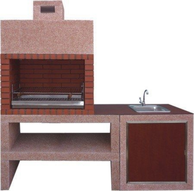Picture of Modern Barbecue with Sink AV840F