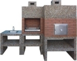 Picture of Modern Barbecue with Oven and Sink AV930F