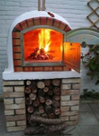 Picture of Pizza Wood Oven hand made - BRAGA 110cm