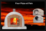 Picture of Pizza Wood Oven hand made - BRAGA 110cm