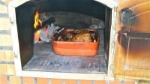 Picture of Wood Pizza Oven in Brick - PORTO 90cm