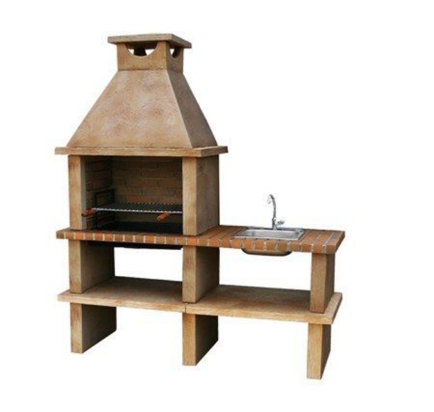 Picture of Stone Barbecue with Sink AV145R