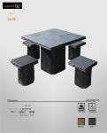 Picture of Cast stone Table M90F