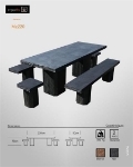 Picture of Cast stone Table M220F