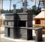 Picture of Stone Barbecue With Pizza Oven PR4740F