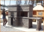 Picture of Stone Barbecue With Pizza Oven PR4740F