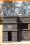 Picture of Garden Stone Barbecue With Oven PR4730F