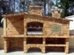 Picture of Mediterranean Brick Barbecue FR001F