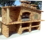 Picture of Mediterranean Brick Barbecue FR001F