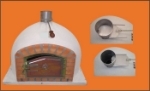 Picture of Wood Pizza Oven indoor - BRAGA 90cm