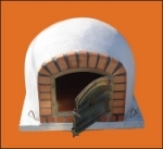 Picture of Wood bread and Pizza Oven in Brick- AF100A