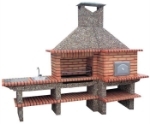 Picture of Wood Burning Pizza Oven Barbecue AV357F