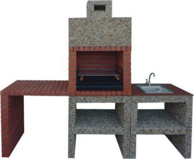 Picture of Modern Barbecue with Sink AV820F
