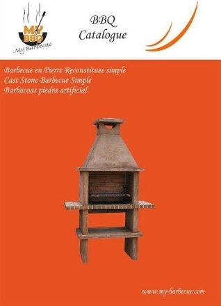 Picture of Cast Stone Barbecue Simple-download