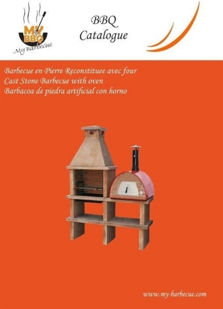Picture of Cast Stone bbq pizza oven-download