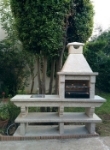 Picture of Natural Stone Barbecue With Sink GR42F