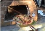 Picture of Mobile wood fired pizza oven – painted “MAXIMUS”