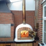 Picture of Wood Pizza Oven indoor - BRAGA 90cm