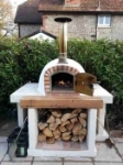 Picture of Wood Fired Pizza Oven outdoor- LISBOA 90cm