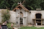 Picture of Garden Wood Fired Pizza Oven - LISBOA 100cm