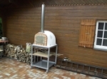 Picture of Wood Fired Pizza Oven outdoor- LISBOA 90cm