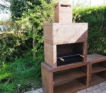 Picture of Modern Barbecue with Sink AV35M