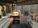 Picture of Wood Burning Fired Brick Pizza Oven - PIZZAIOLI 120cm