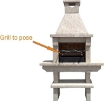 Picture of Iron grill to pose 60x40 AC54F