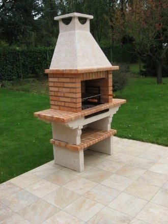 Picture of Garden Brick Barbecue Grill AV1110F