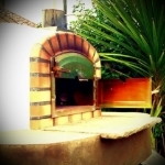 Picture of Wood Fired Pizza Oven outdoor- LISBOA 90cm