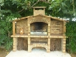 Picture of Mediterranean Brick Barbecue FR0086F