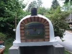 Picture of Wood Fired Pizza Oven outdoor- LISBOA 90cm