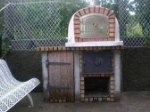 Picture of Wood Fired Pizza Oven outdoor- LISBOA 90cm