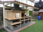 Picture of Wood Burning Pizza Oven Barbecue AV358F