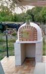 Picture of Garden Wood Fired Pizza Oven - LISBOA 100cm