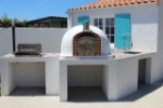 Picture of Wood Fired Pizza Oven outdoor- LISBOA 90cm