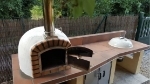 Picture of Wood Fired Pizza Oven outdoor- LISBOA 90cm