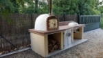 Picture of Wood Fired Pizza Oven outdoor- LISBOA 90cm