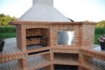 Picture of Brick Barbecue and Wood Fired Oven AV360B